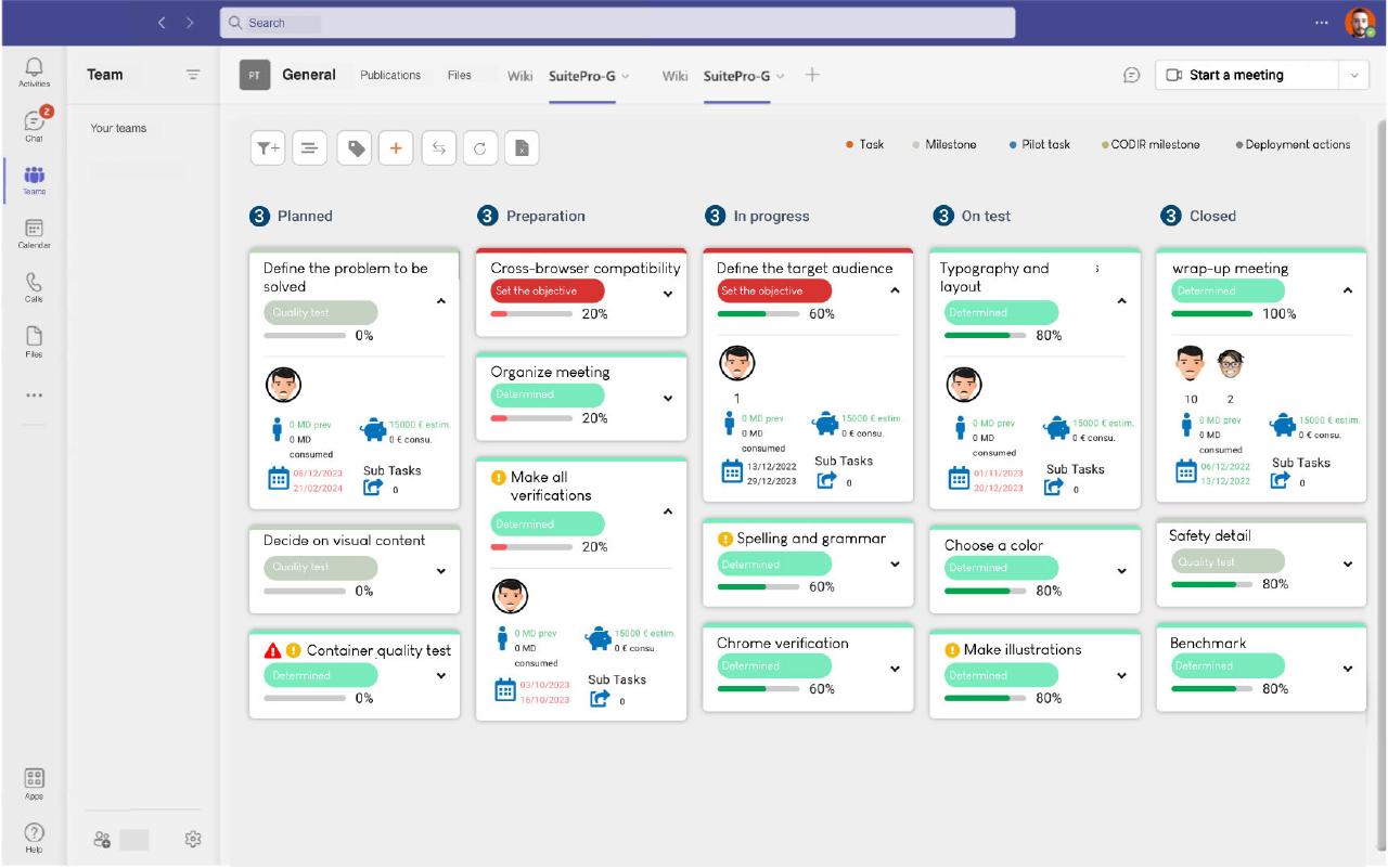 SuitePro-G - SuitePro-G is available in Microsoft Teams