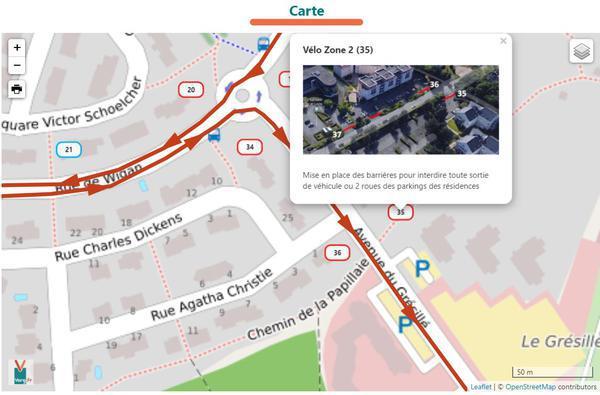 Vorg.fr - Interface bénévole : Visualisation des emplacements d'affectations