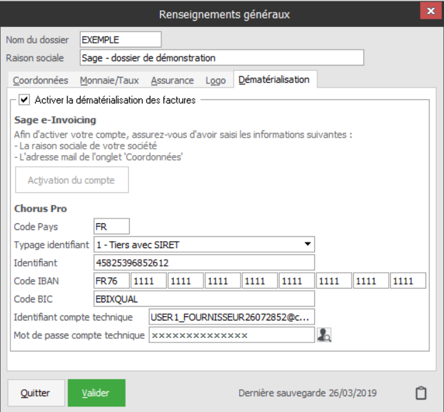 Sage Batigest Connect - Factures dématérialisées en 2 clics et connexion avec le portail Chorus Pro