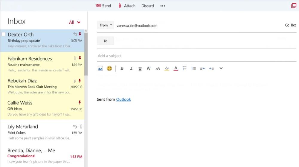 Outlook - Ecrire un Email avec Outlook