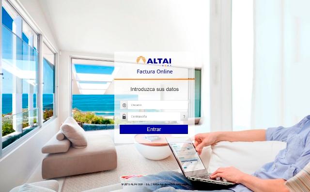 ALTAIFactura Online - Fácil acceso from any Dispositivo Móvil