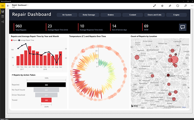 Power BI - Capture d'écran 1