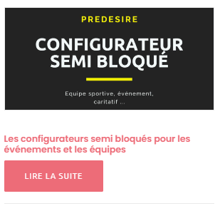 Predesire configurateur - Configurateur semi-bloqué