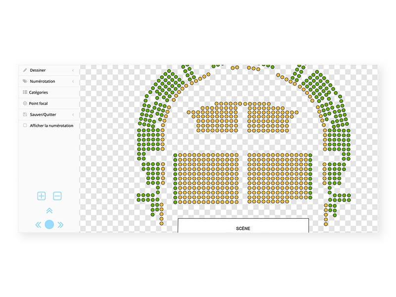 Billetweb - Créer un plan de salle