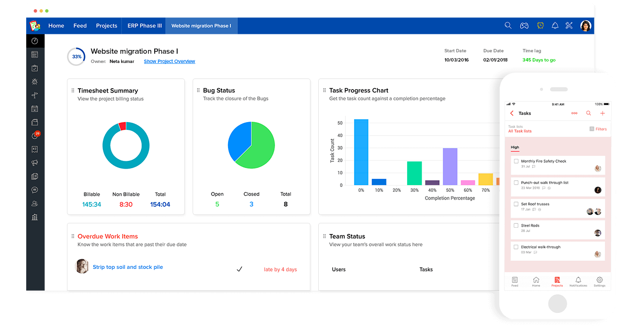 Zoho One - Capture d'écran 1