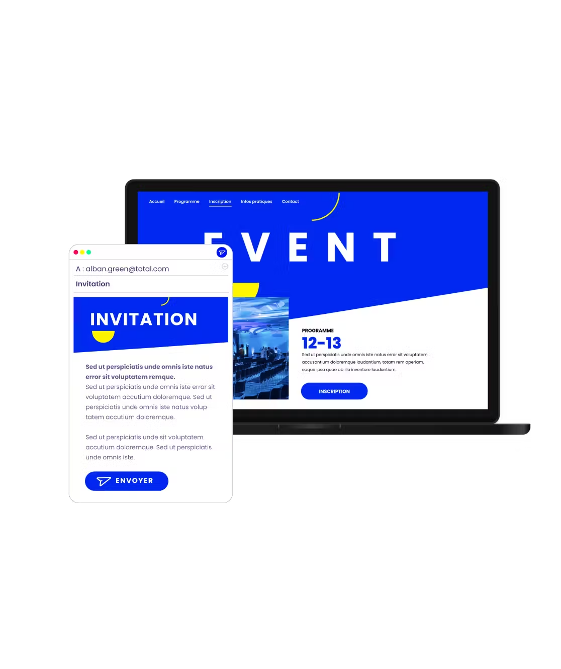 Digitevent - Invitations et site d'inscription