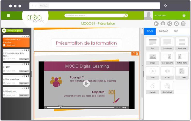 Créa Learning - Des éléments multimédias diversifiés