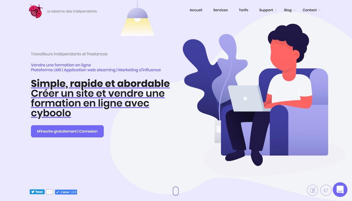 Avis Cyboolo : Plateforme LMS | Devenir formateur indépendant - Appvizer