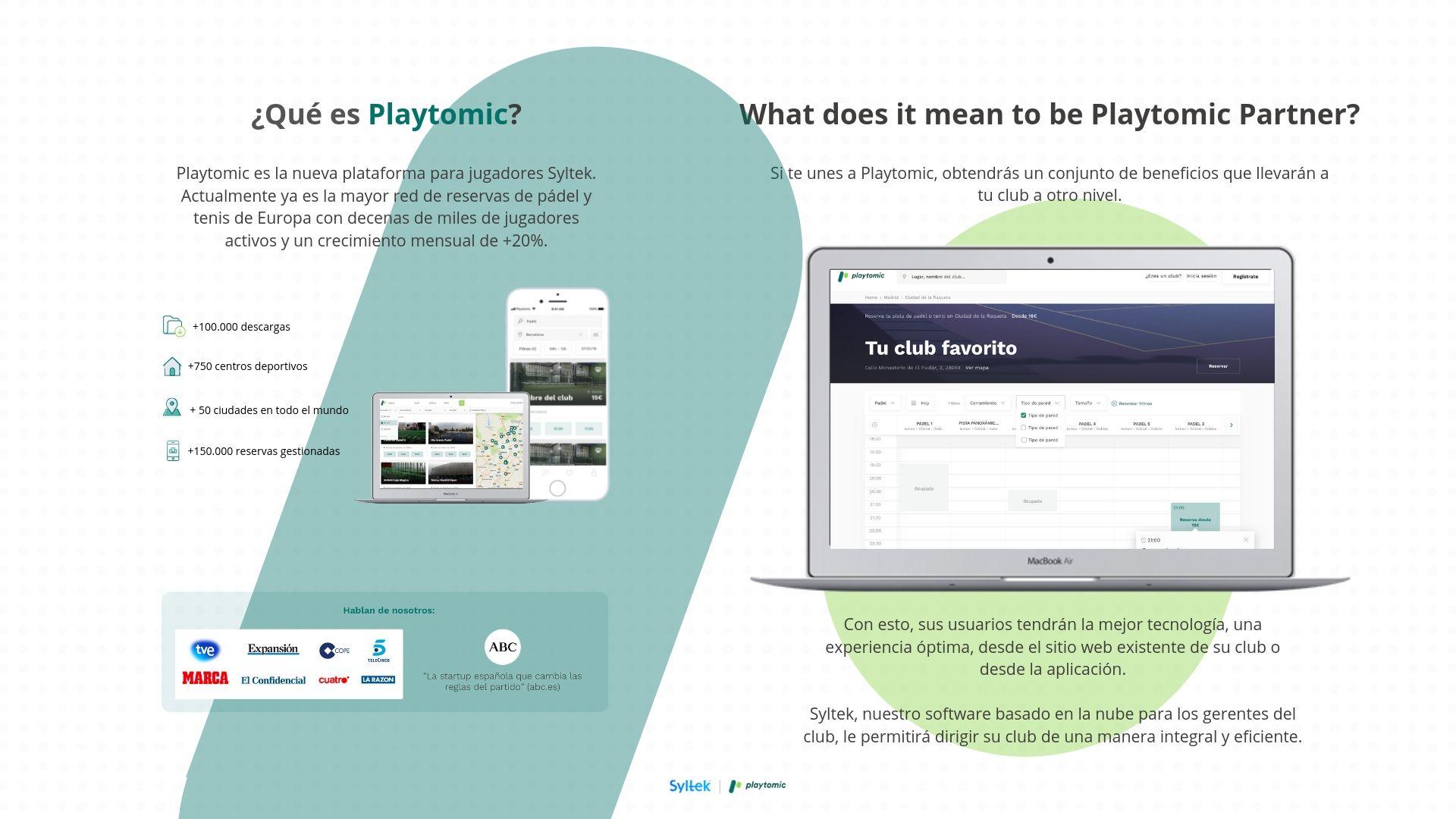 Playtomic - Screenshot 1