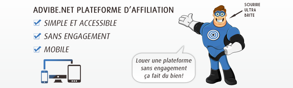 Avis adVibe.net : Plateforme d'affiliation pour annonceur indépendant - Appvizer