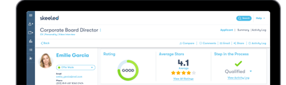 Review skeeled: Recruit smarter & faster - Appvizer