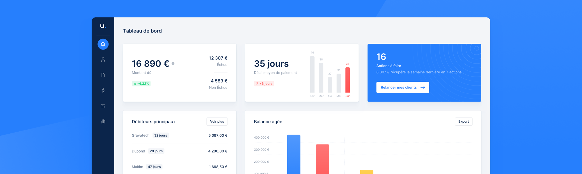 Avis Upflow : Reprenez le contrôle de votre poste clients - Appvizer