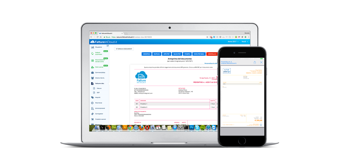 Fatture in Cloud - Preventivi