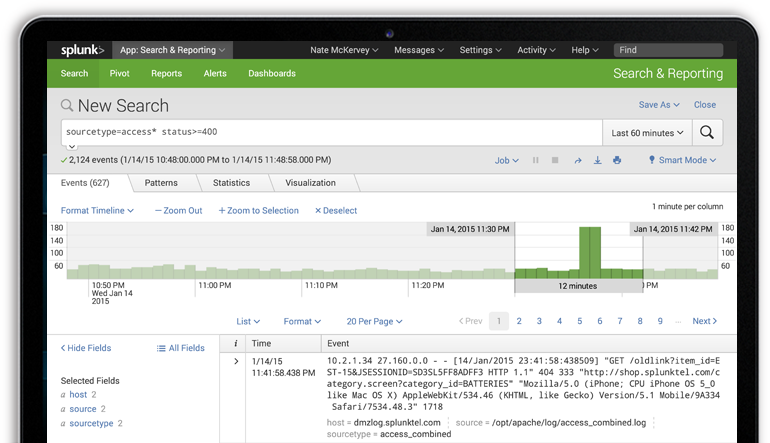 Avis Splunk Enterprise : Le moyen le plus rapide d’agréger et d’analyser les données - Appvizer