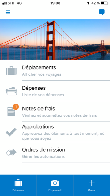 SAP Concur-screenshot mobile 1