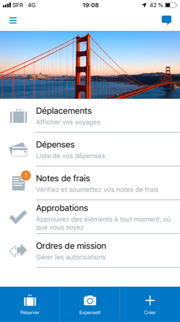 Concur Expense - Screenshot 1