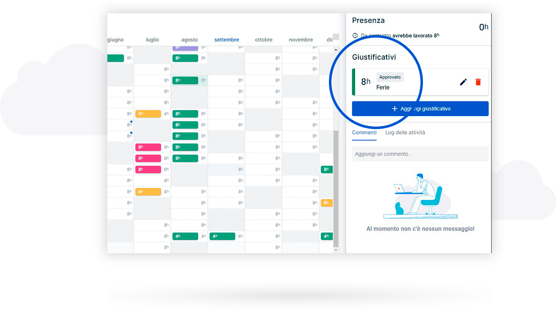 Dipendenti in Cloud - Approvazione delle ferie