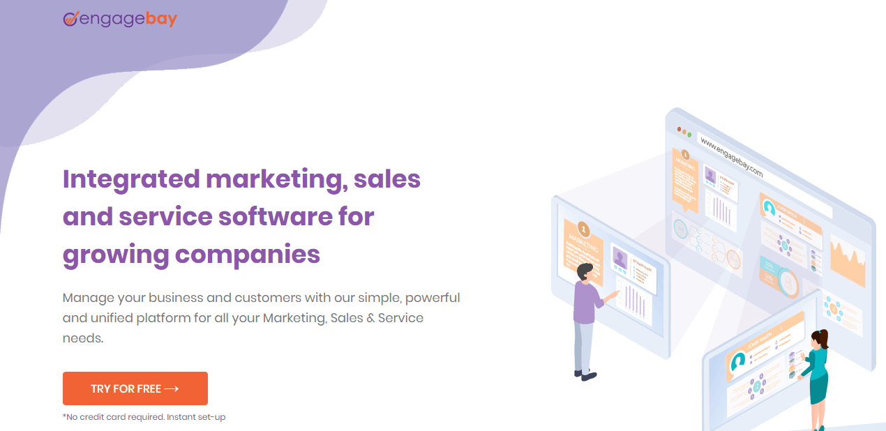 Review EngageBay: One software for all your business needs - Appvizer