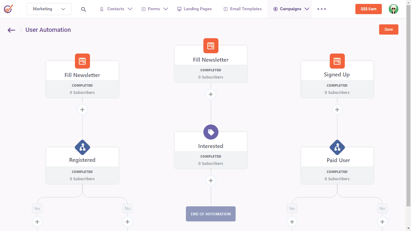 EngageBay - Automate your marketing funnel in minutes using our advanced marketing automation tools. Nurture your contacts and increase engagement instantly.