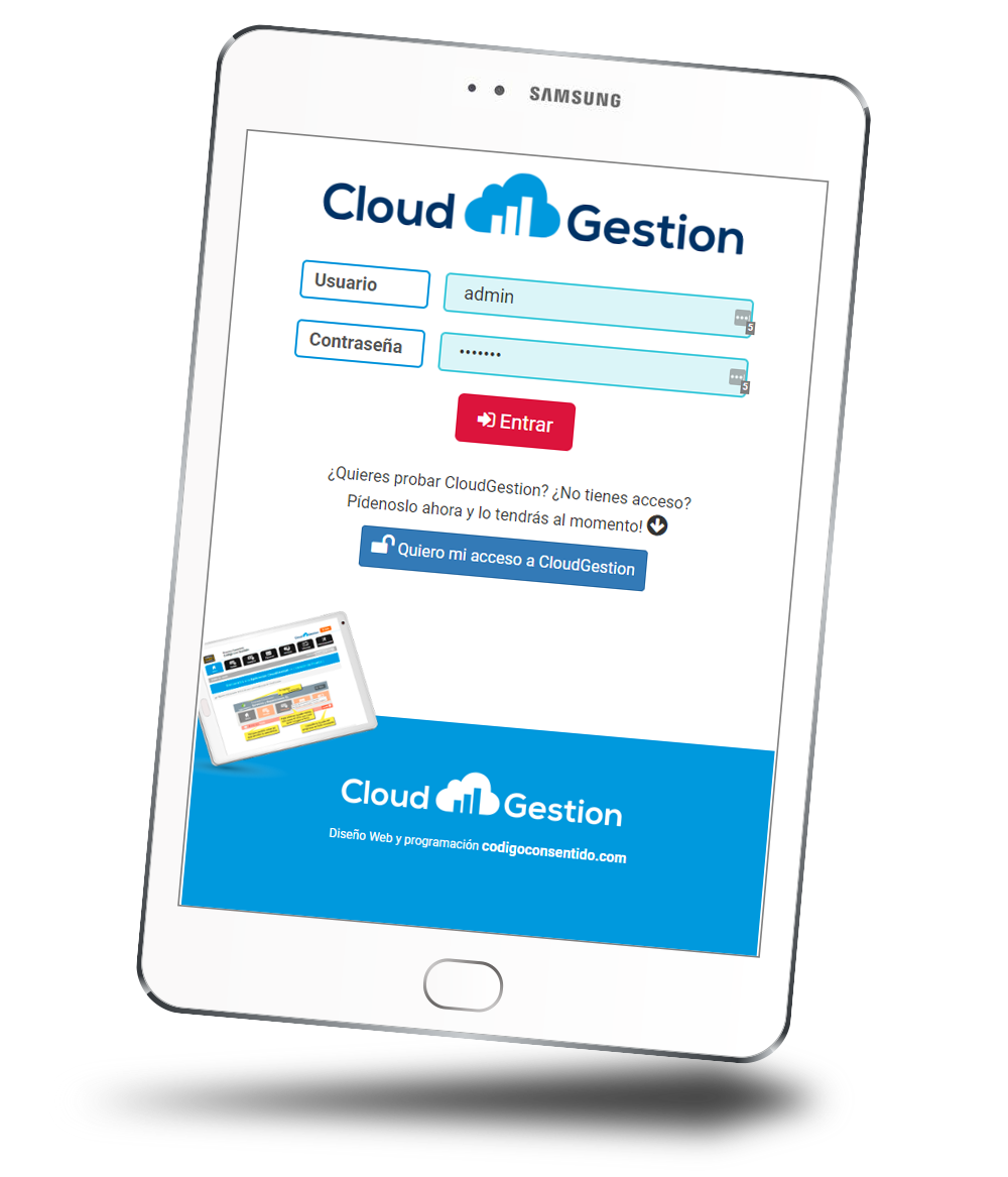Cloud Gestion - Cloud Gestion ERP Software en la nube para empresas y autónomos