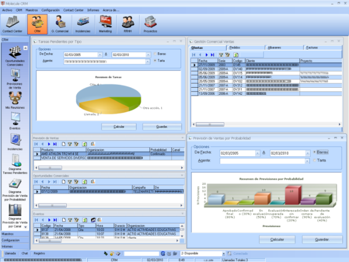 Molecule CRM - Captura de pantalla 1