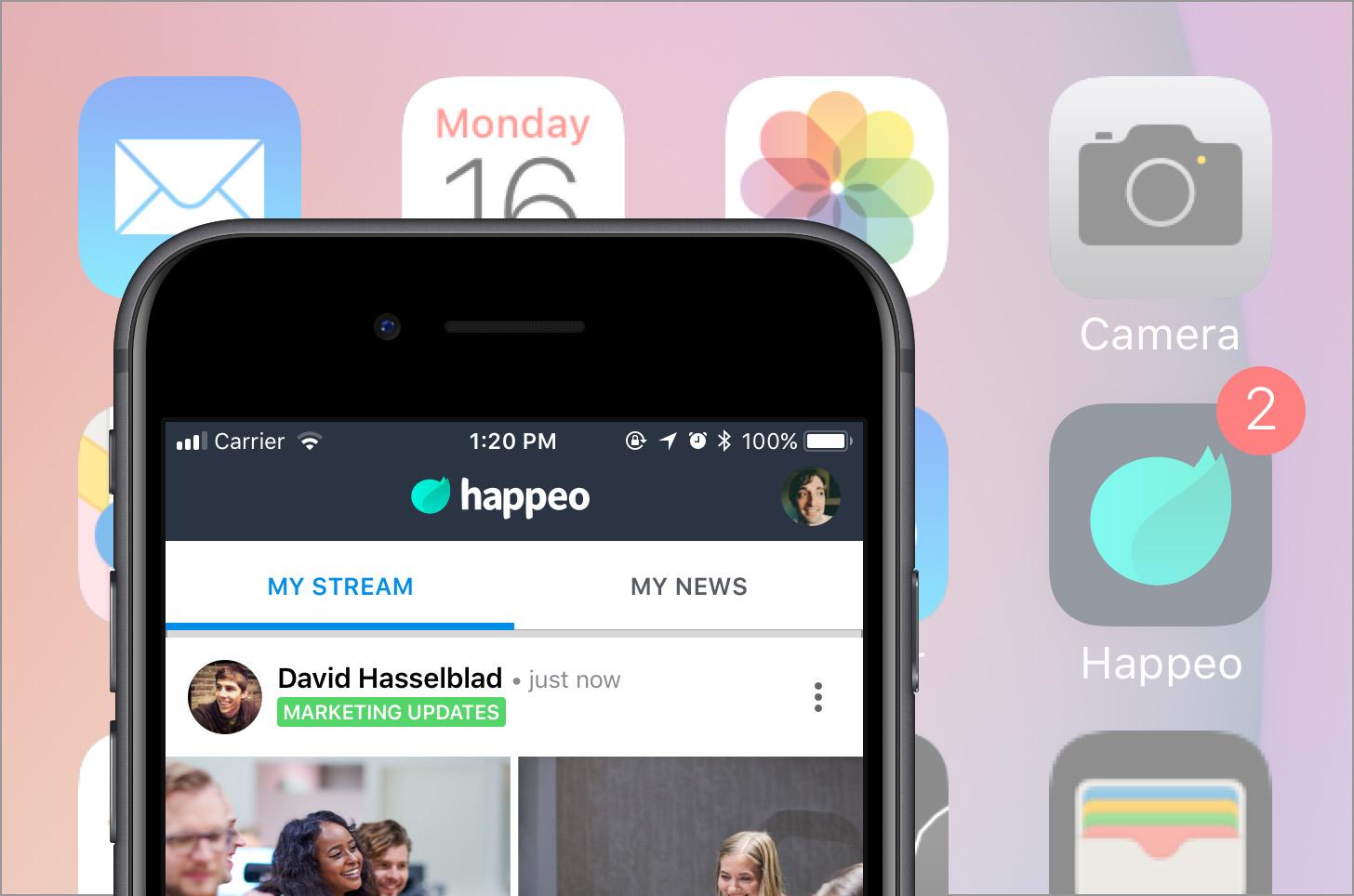 Happeo - Capture d'écran 7