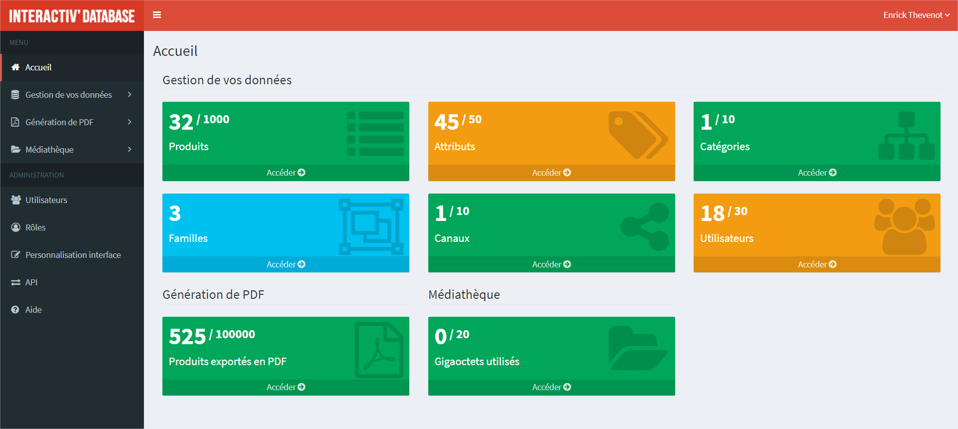 Interactiv' DataBase (PIM) - Screenshot 4