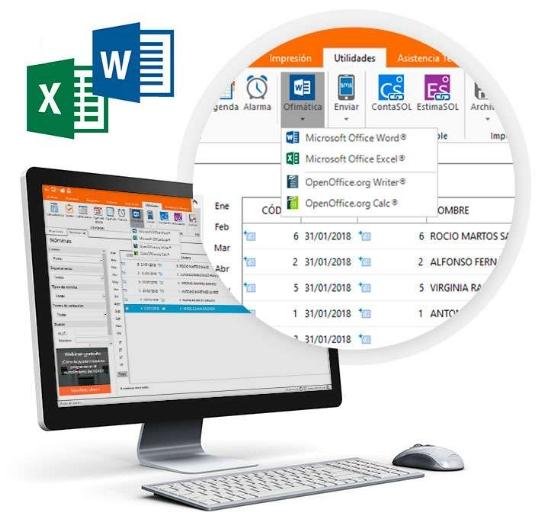 Nominasol - Integración Suite Ofimática