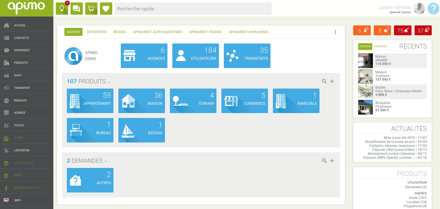 Apimo - Screenshot 2