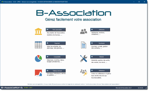Avis B-association : Un logiciel de gestion d'association paramétrable - Appvizer