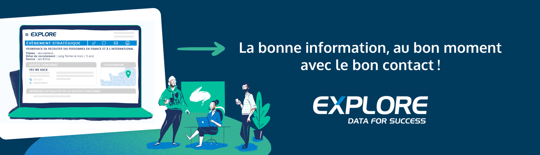 Avis EXPLORE : Expert en solutions de data intelligence pour le BtoB - Appvizer