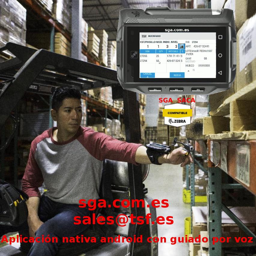 Opiniones SGA SACA: Sistema de gestión de almacenes SACA Voice Picking Android - Appvizer