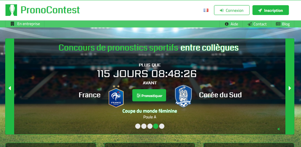 Avis PronoContest : Concours de pronostics sportifs corporate - Appvizer