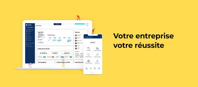 Avis Vcita : Tous les outils pour gérer votre entreprise en une appli - Appvizer