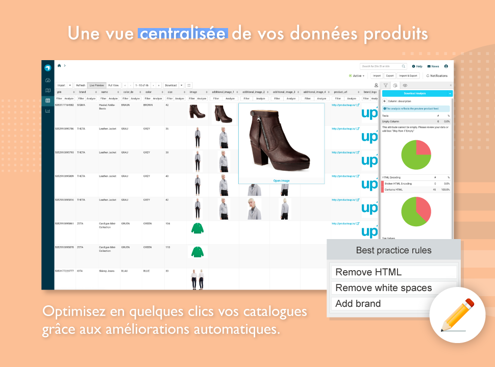 Productsup - Optimisez vos catalogues produits en quelques clics