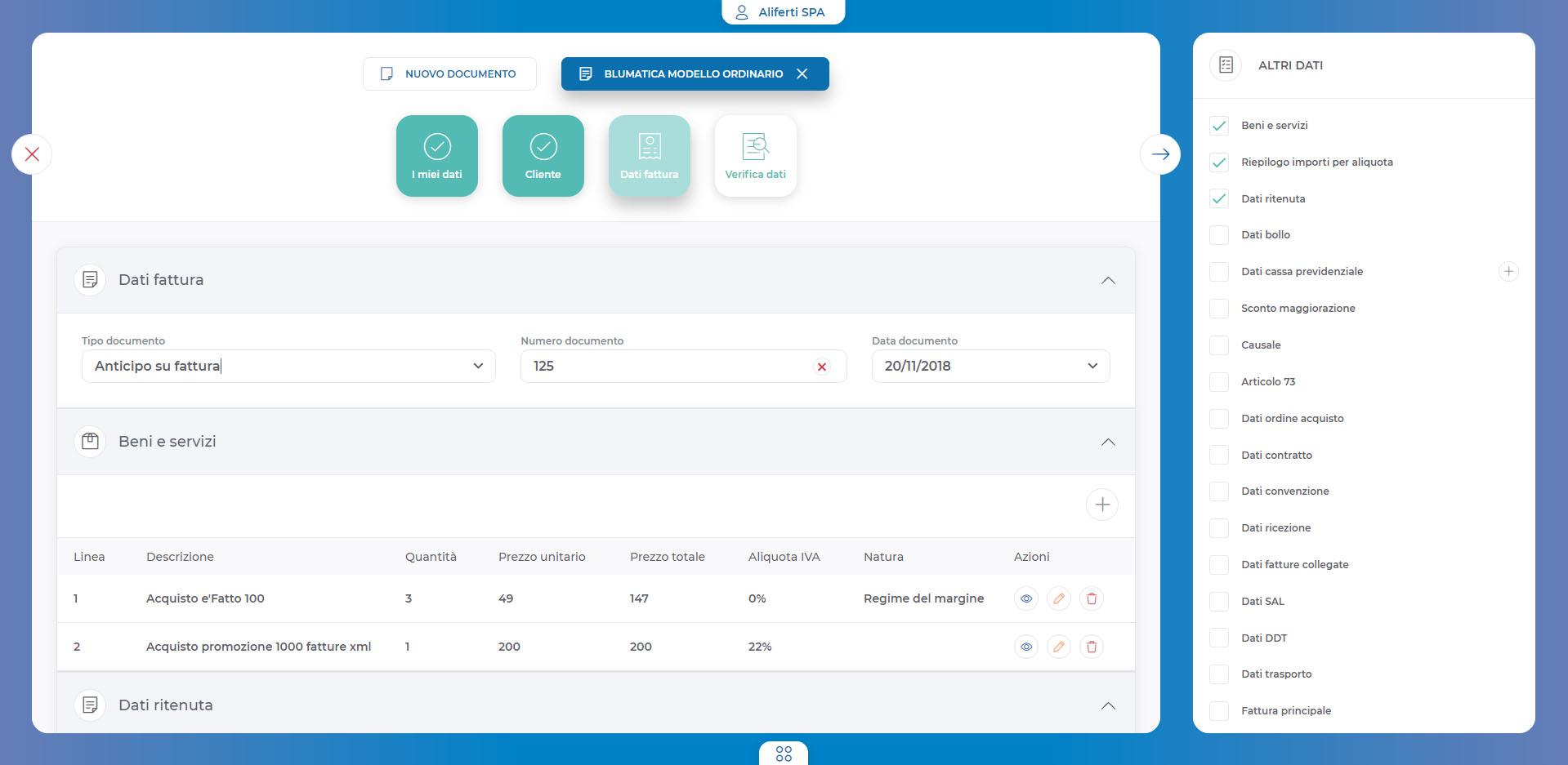 Blumatica e'fatto Self Service - Screenshot 3