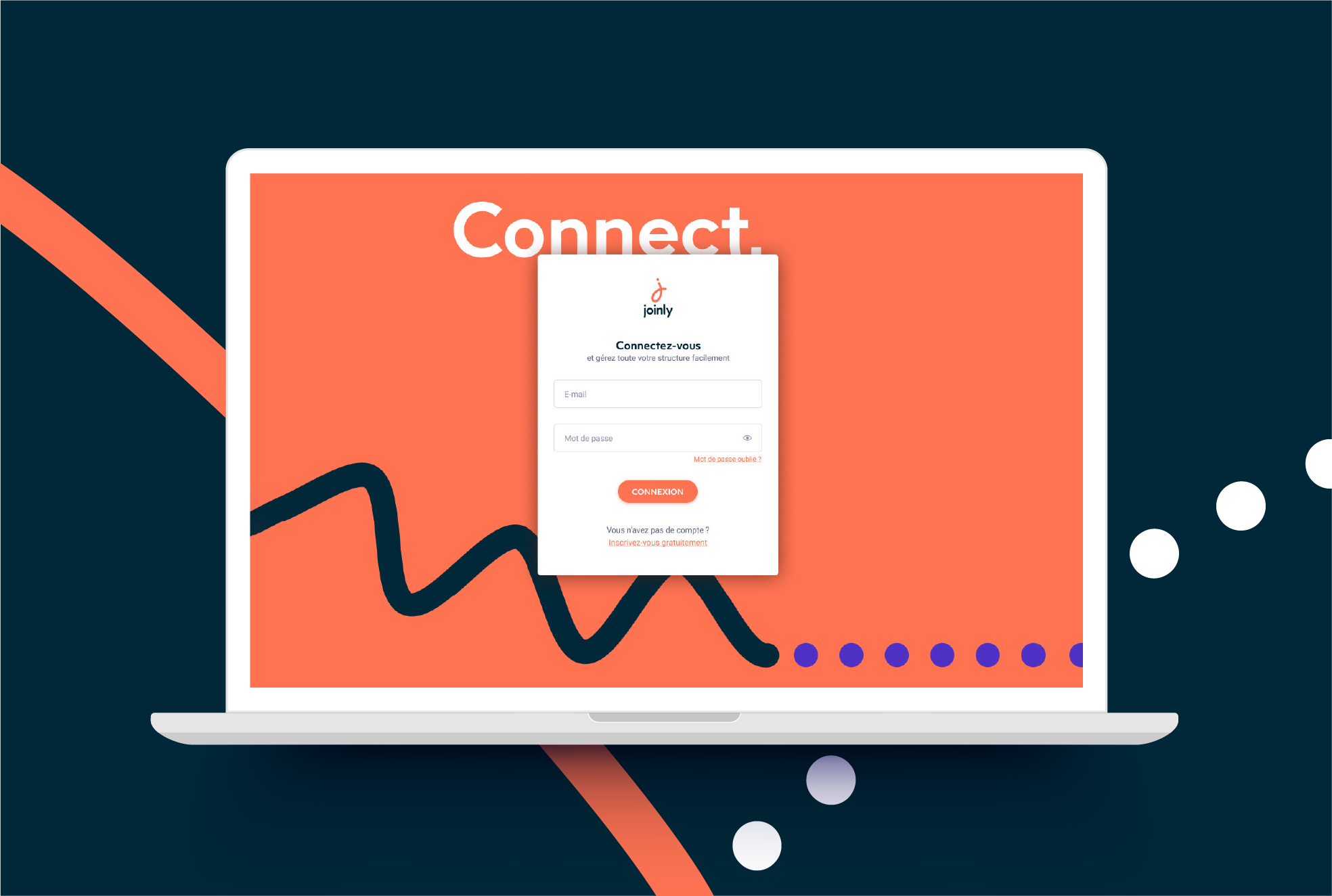 Joinly - Page de connexion