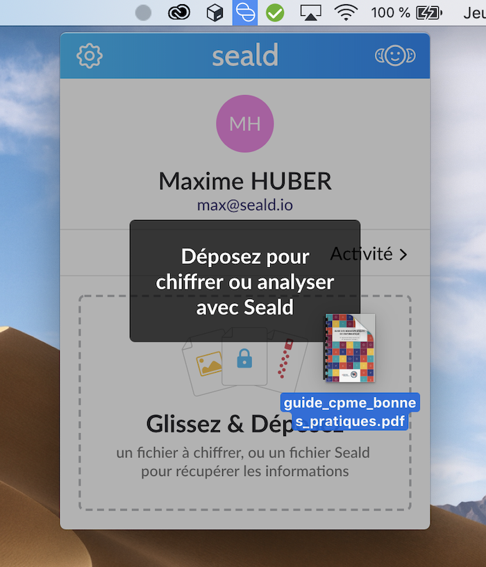 Seald - Screenshot 2