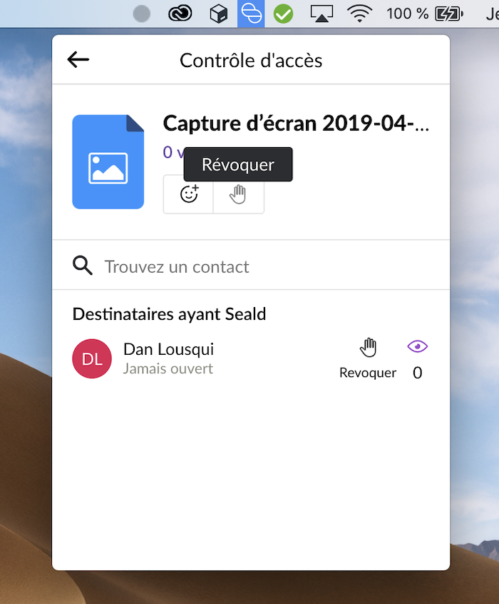 Seald - Capture d'écran 2