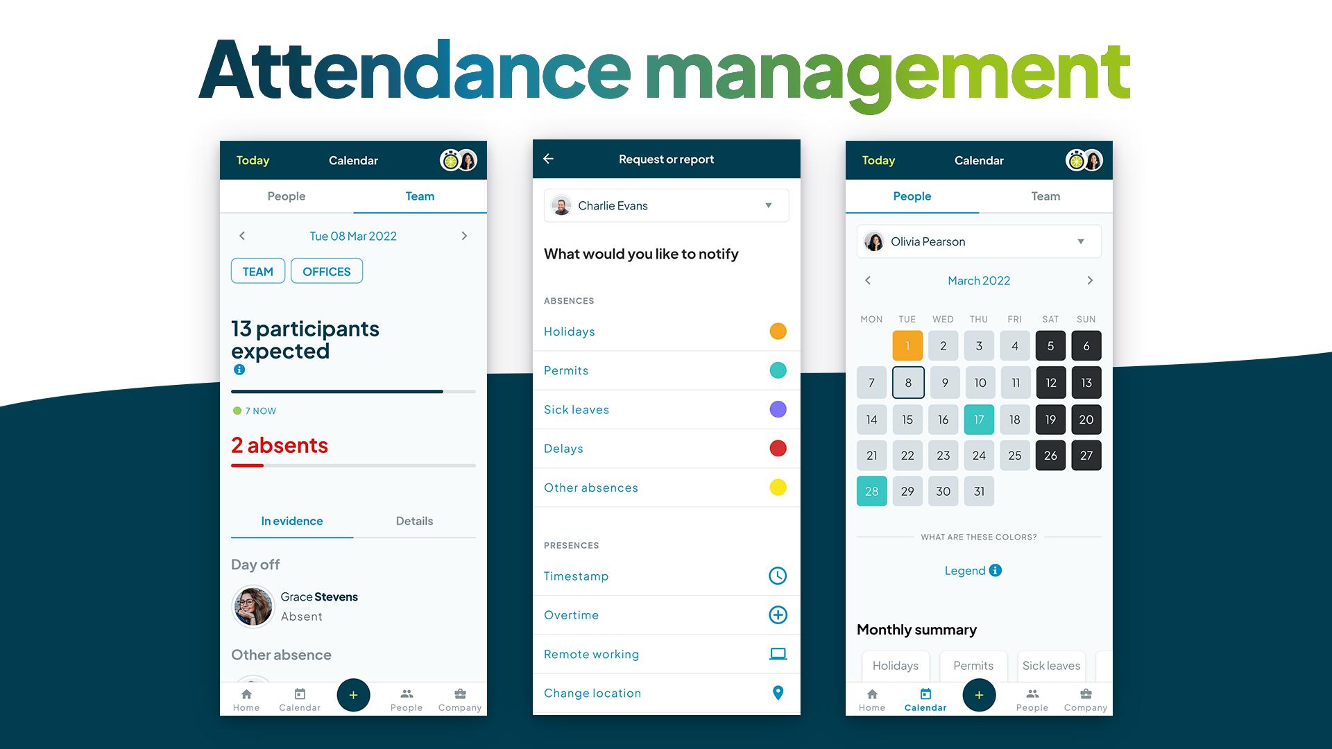 Fluida - Manage attendance easily; export all data at the end of the month