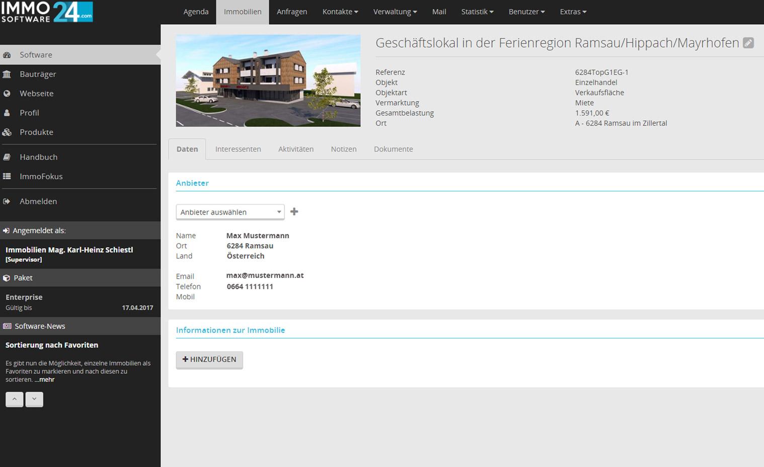 ImmoSoftware24 - Bildschirmfoto 3