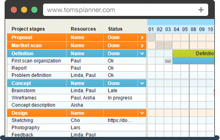 Tom's Planner - Bildschirmfoto 1