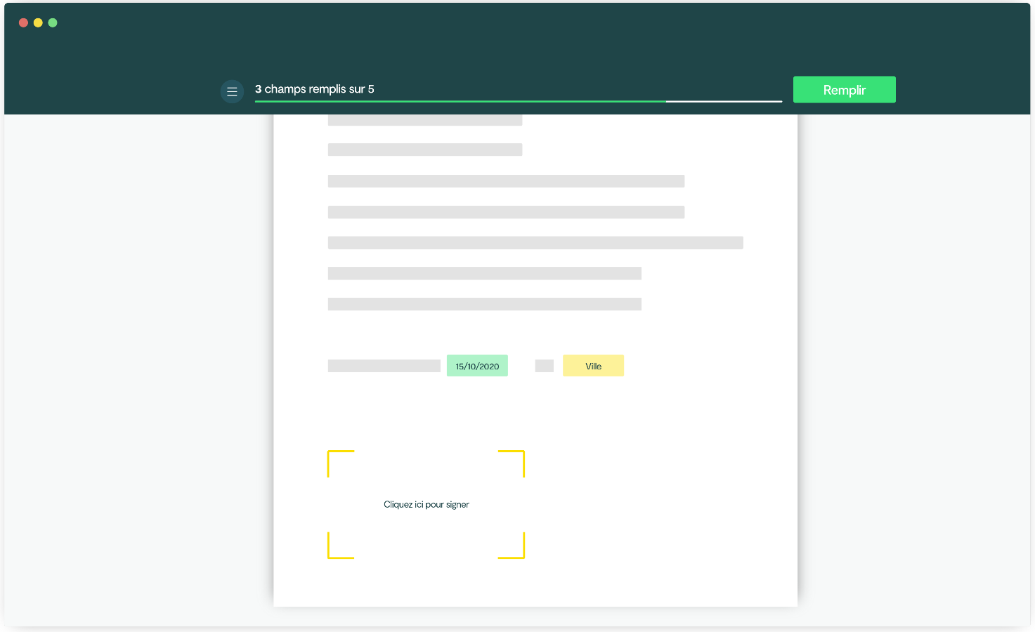 Signaturit - Processus de signature d'un document