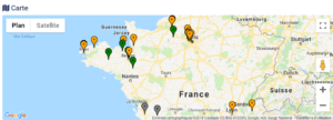 Ogest - Visualisez l’ensemble de vos sites sur une carte