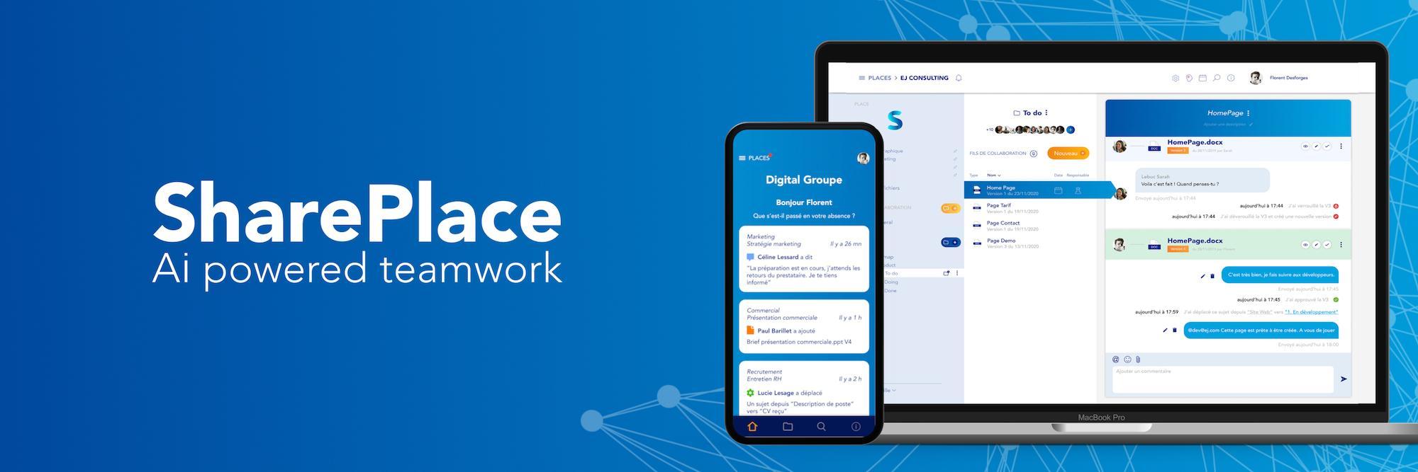 Review SharePlace: 1st Collaborative Work Platform based on AI - Appvizer