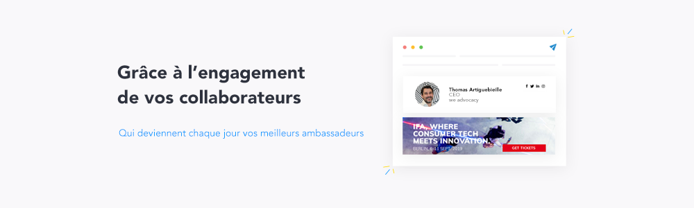 we advocacy : Démultipliez l'impact de votre communication !