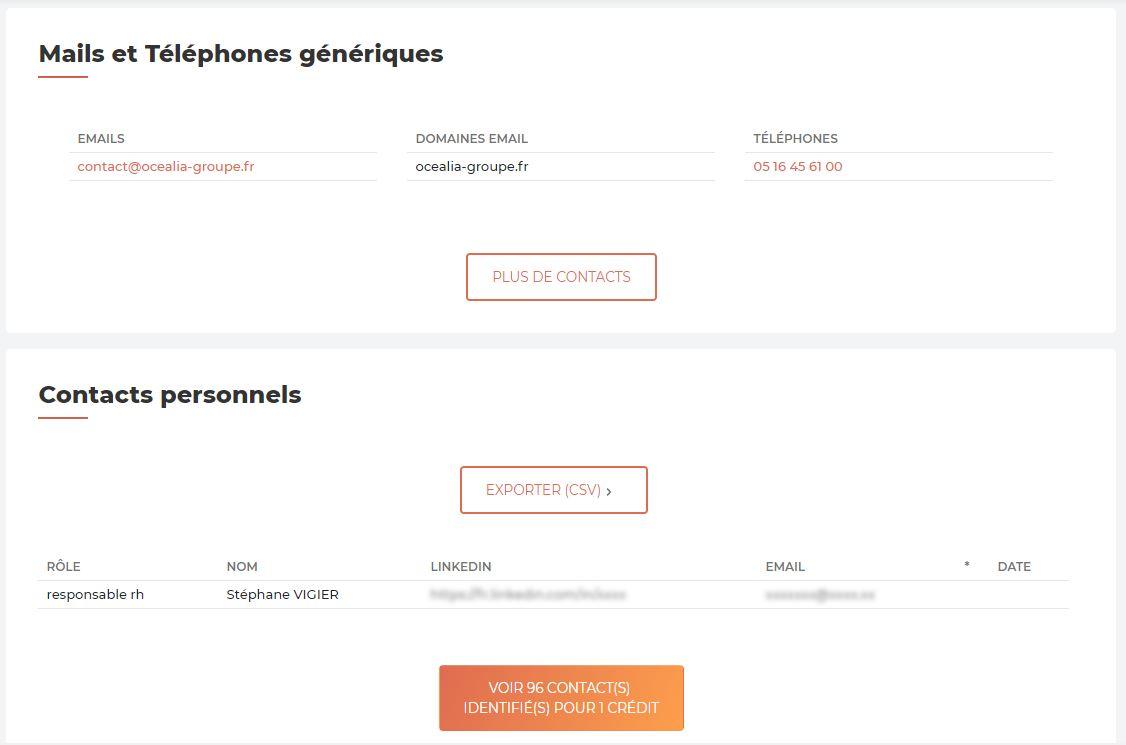 Societeinfo.com - Des contacts génériques & directs