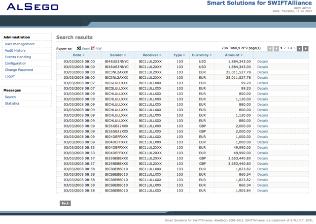 Triple-S - Financial message search results