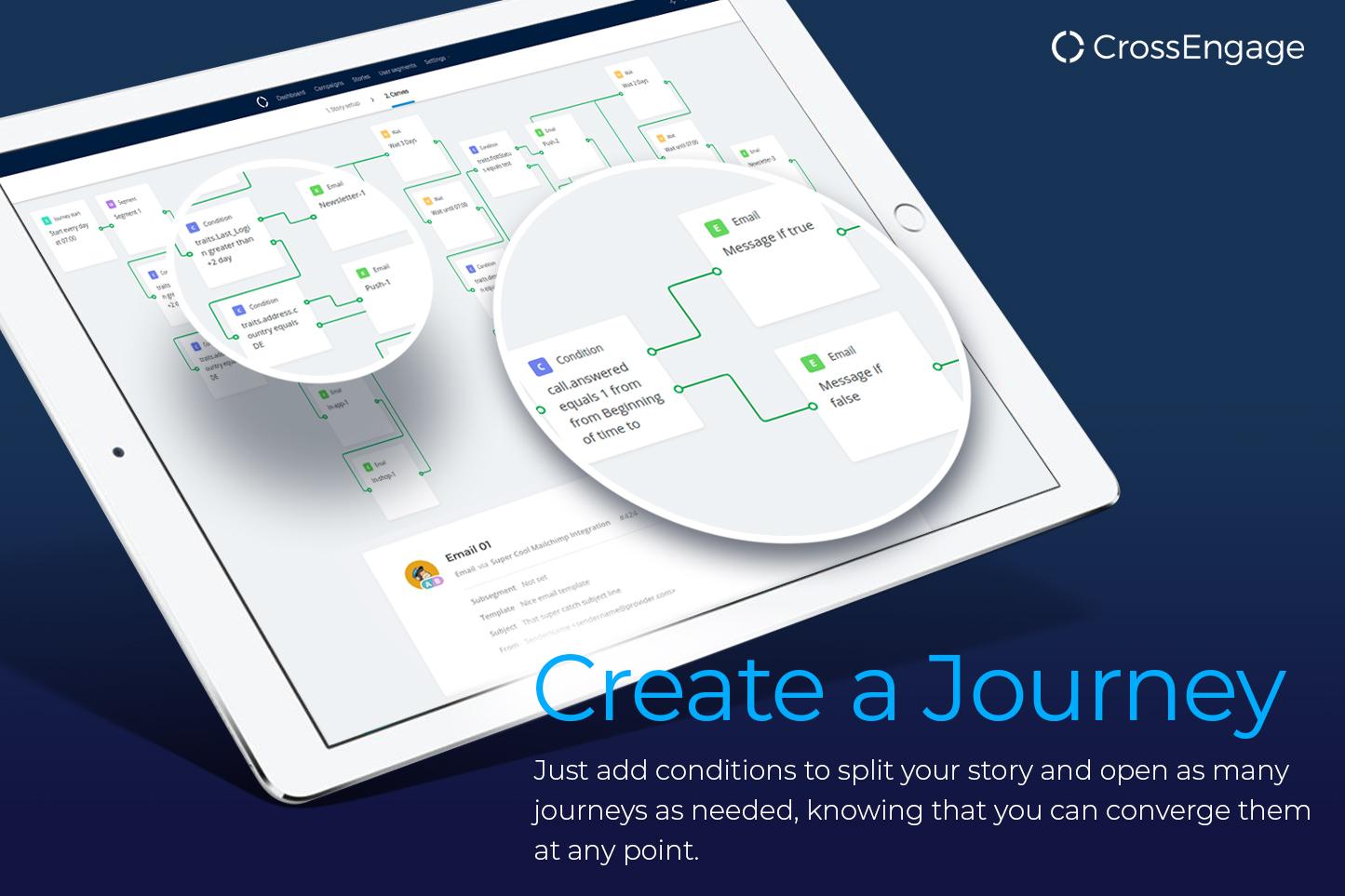 CrossEngage - Create a Journey