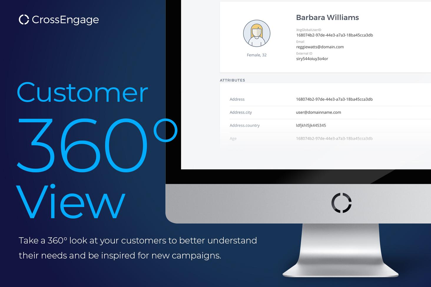 CrossEngage - Customer 360° View